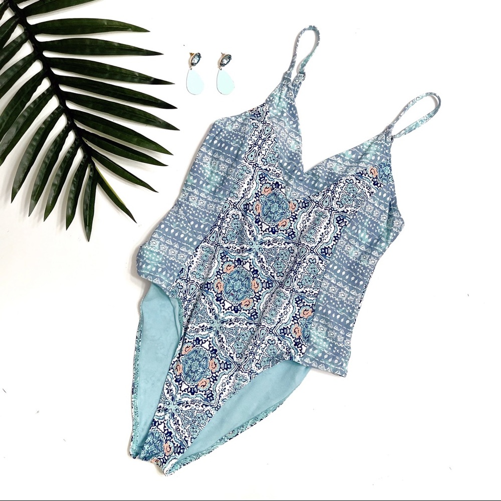 Cikada Swimsuit Kaleidoscope Pattern